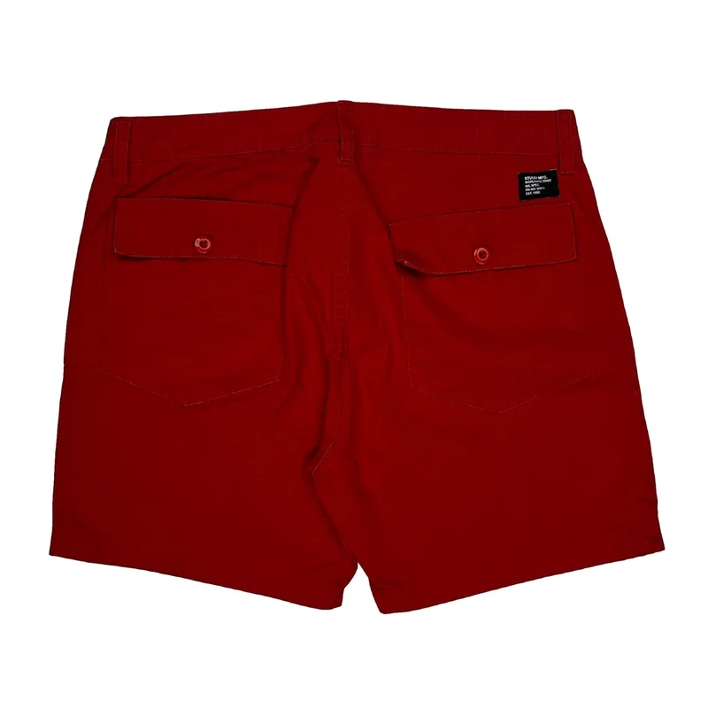 Stussy Shorts - 33W 5L Red Cotton