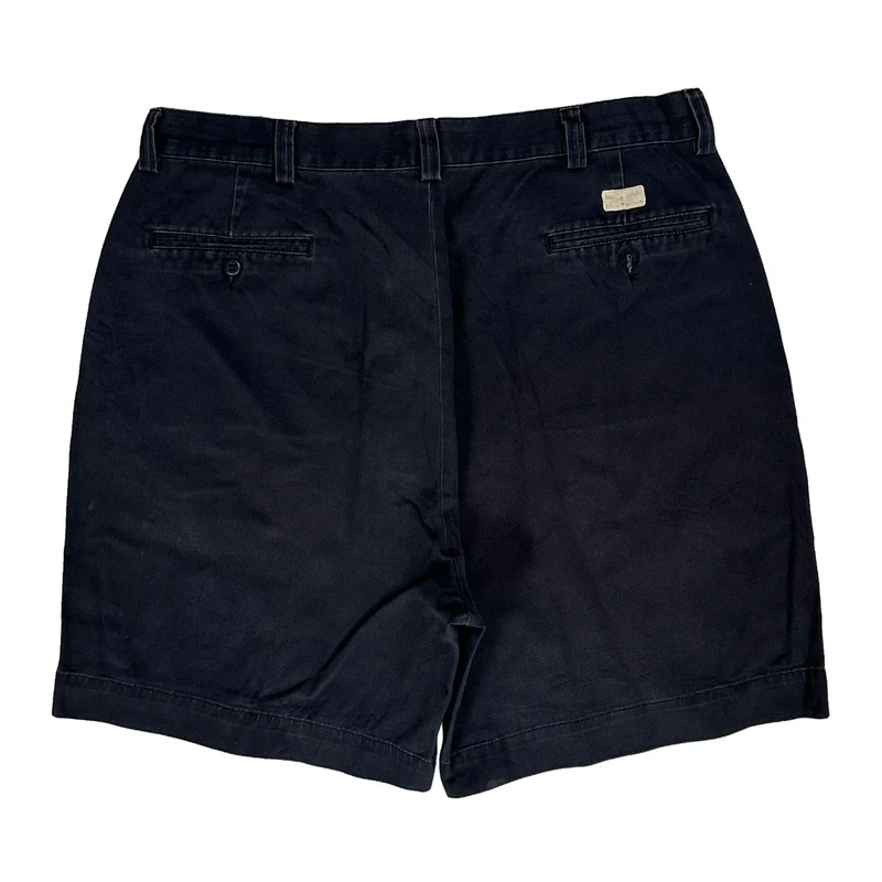 Polo By Ralph Lauren Shorts - 36W 8L Black Cotton