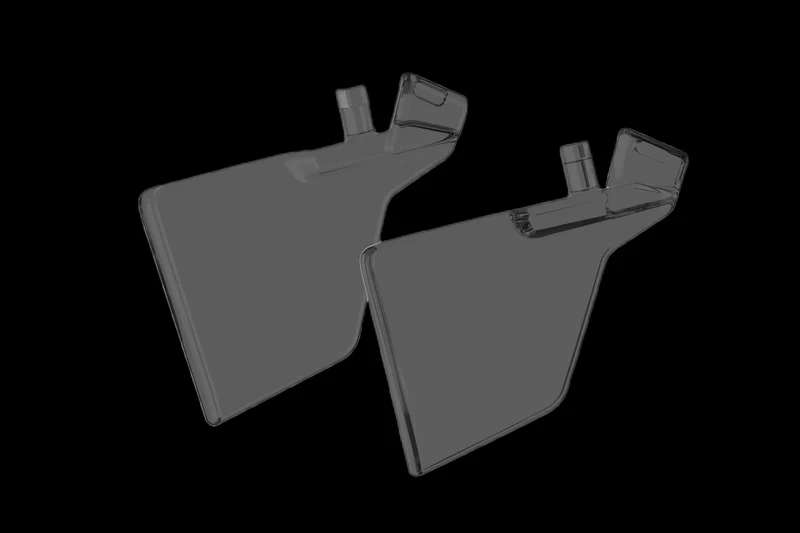Wiley-X Citadel Removable Translucent Black Side Shields (CHCTDTBKSS)