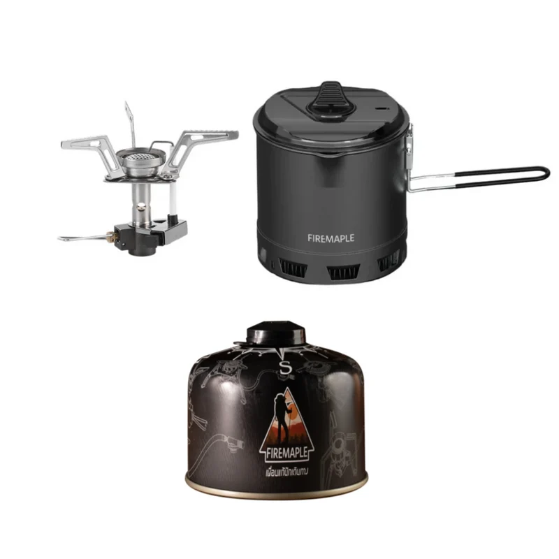 Fire Maple Duo Cook Set + Gas