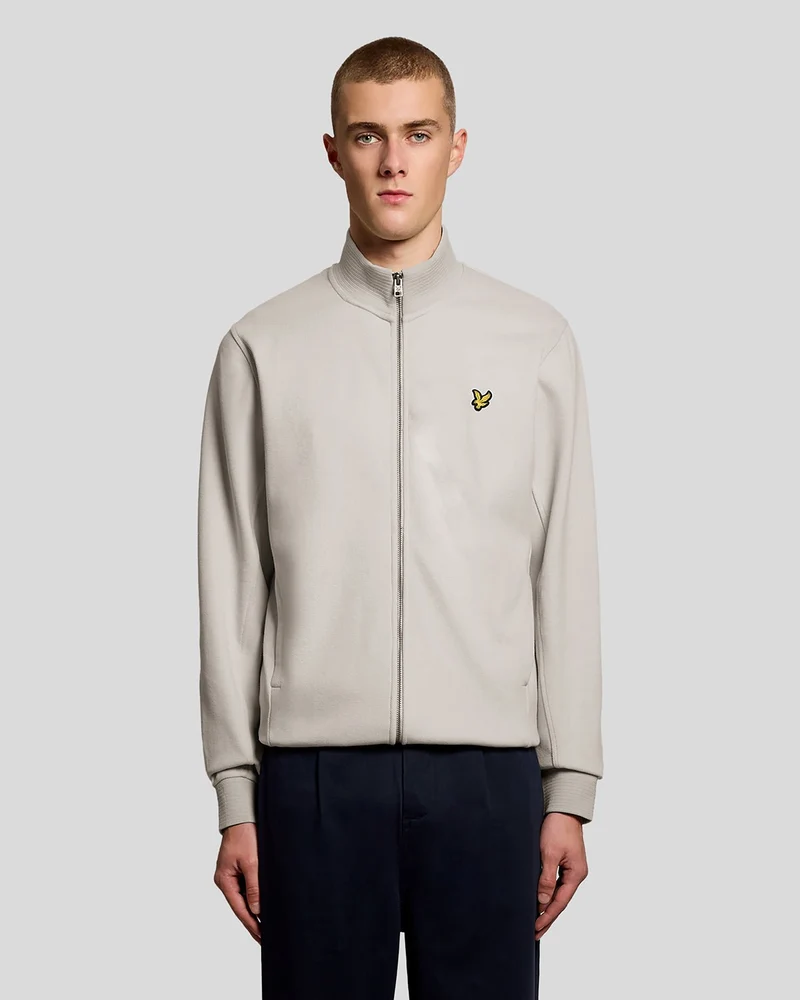 Cotton Blend Track Jacket