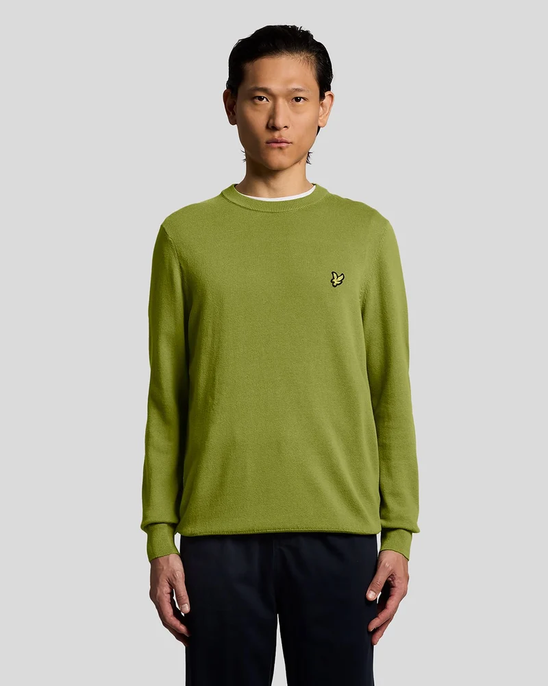 Cotton Crew Neck Jumper