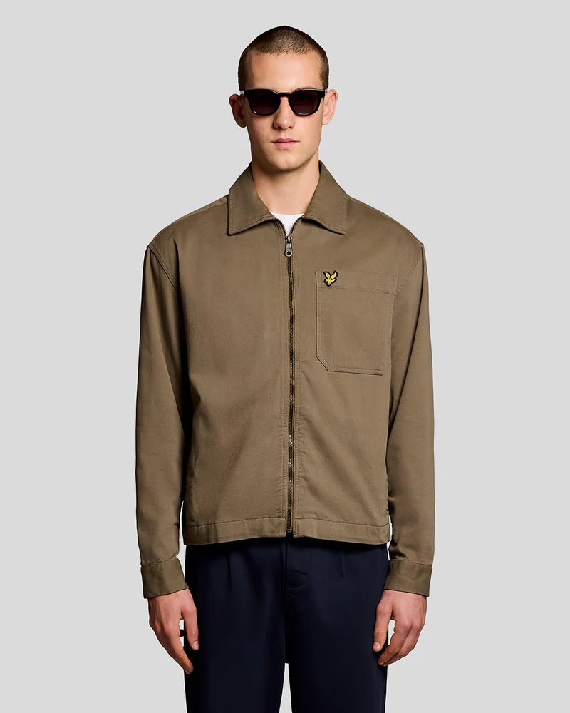 Lightweight Enzyme Wash Overshirt