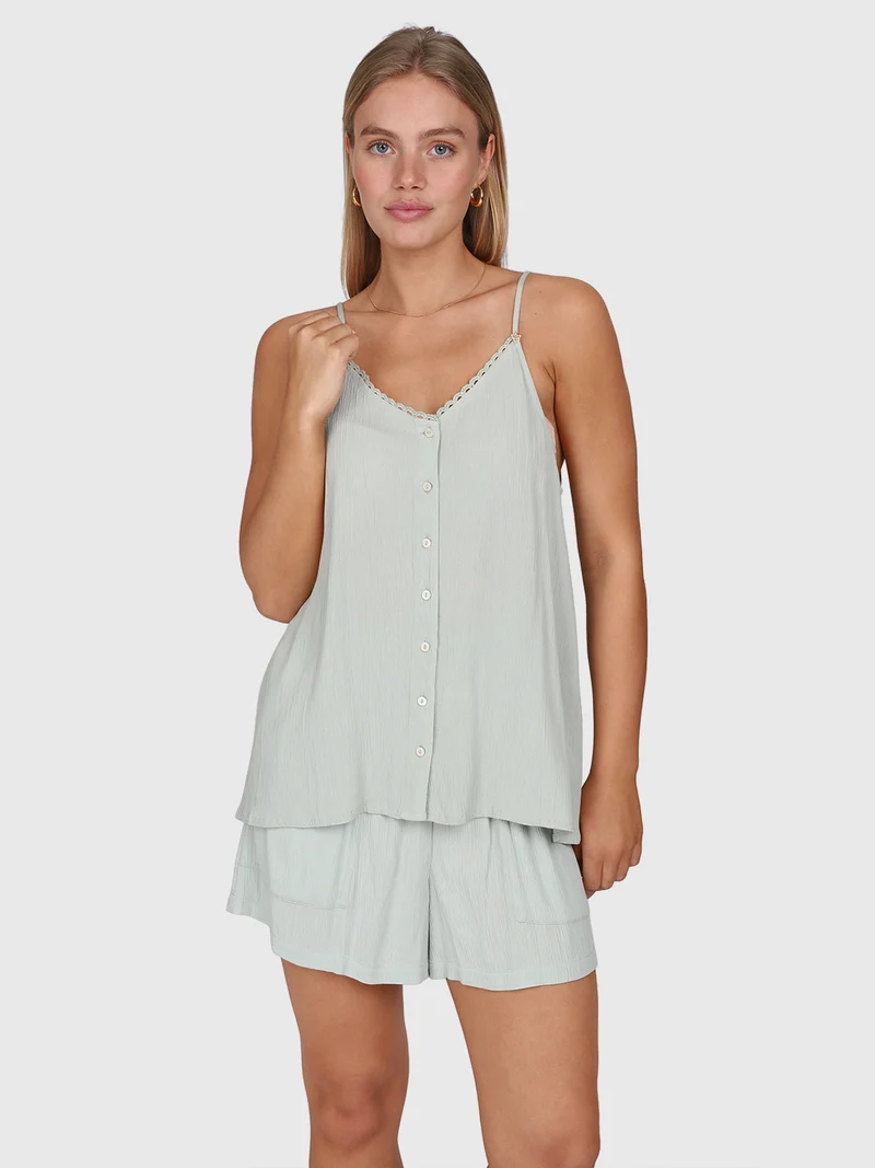 Tanyeal Women Top | Aqua Grey