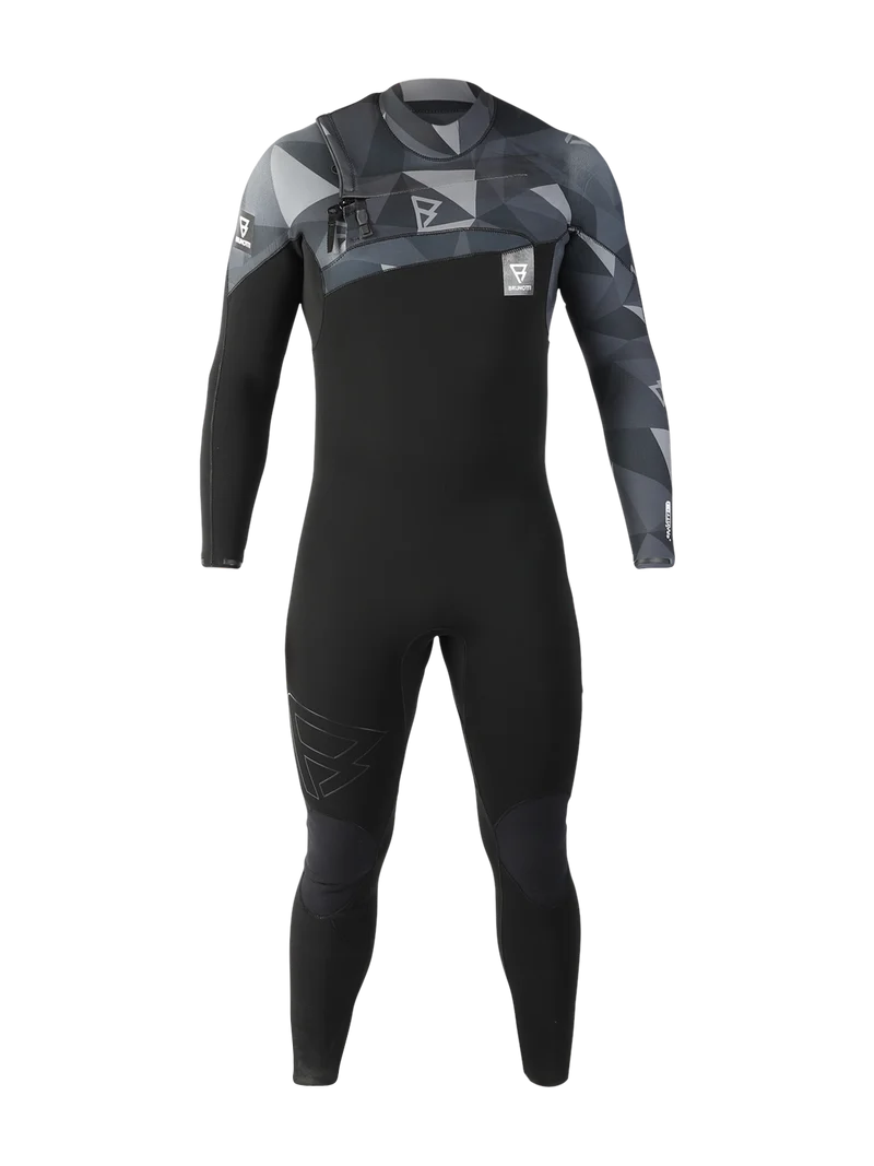 Gravity Fullsuit 5/3mm Men Wetsuit | Black + Grey