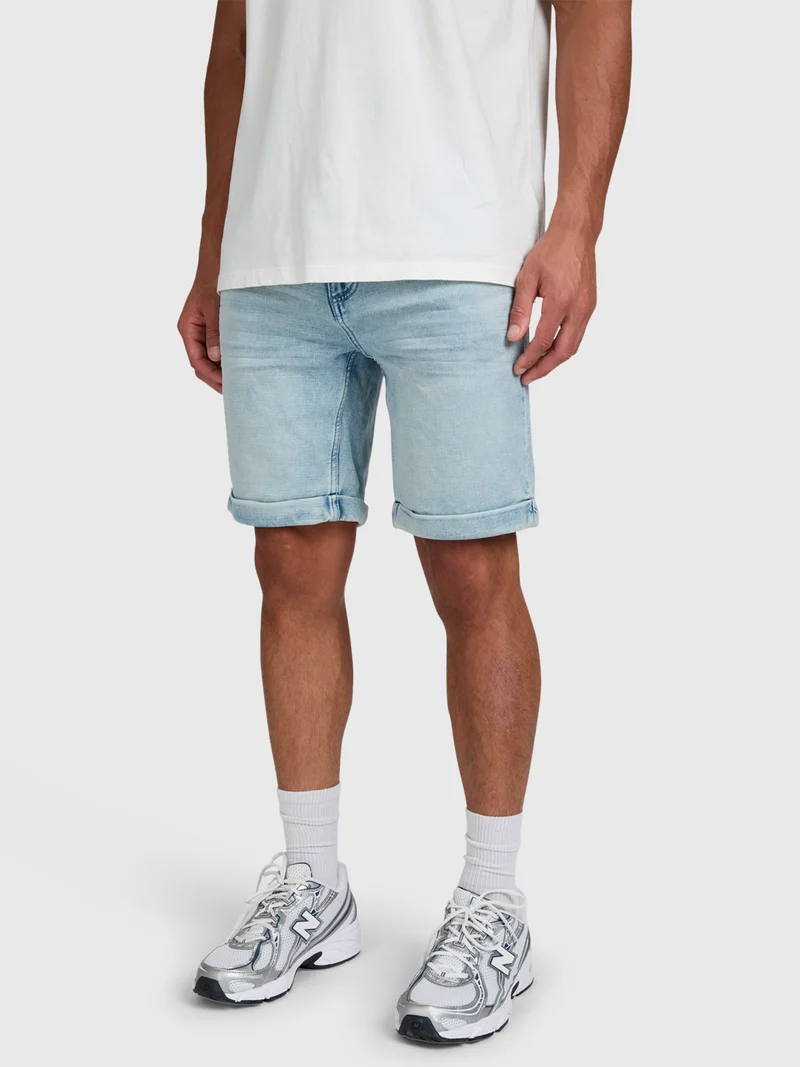 Hangtime Men Jog Jeans | Summer Blue Denim