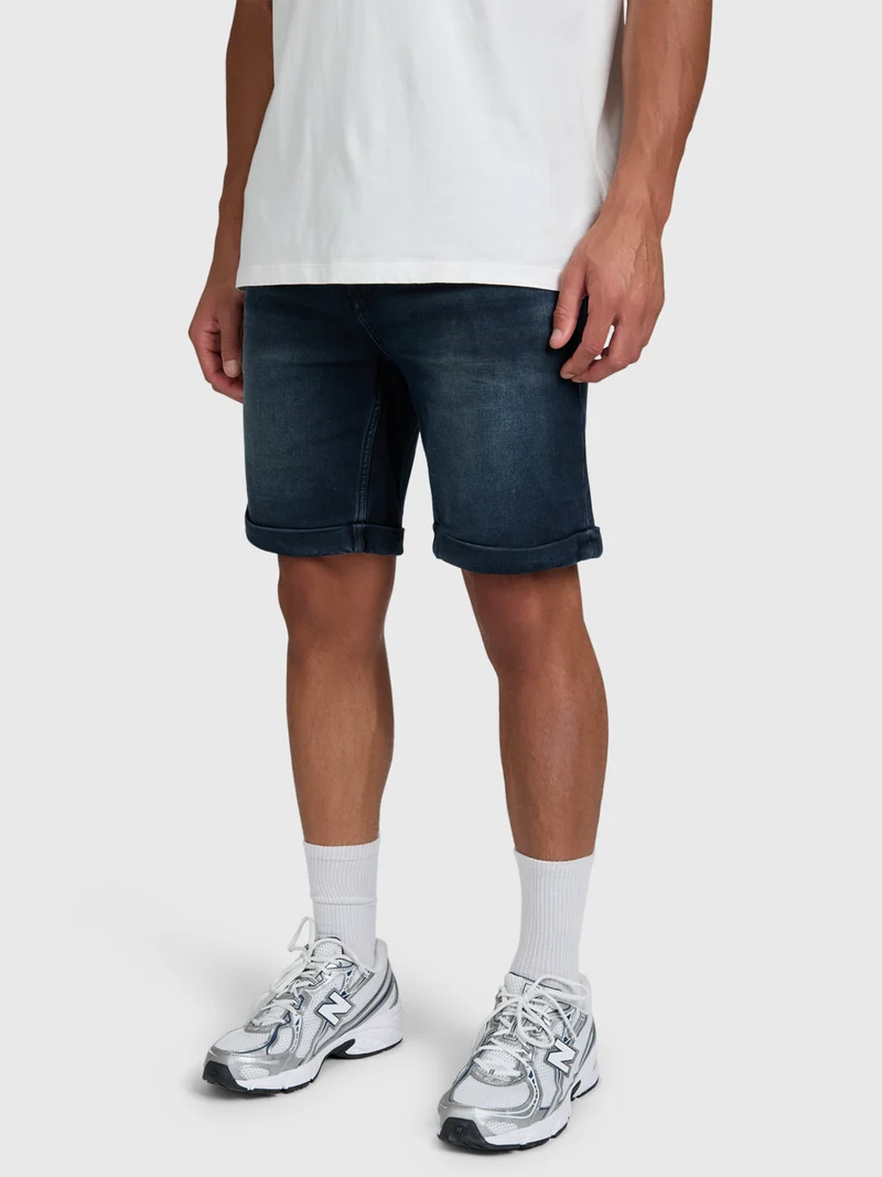 Hangtime Men Jog Jeans | Dark Denim