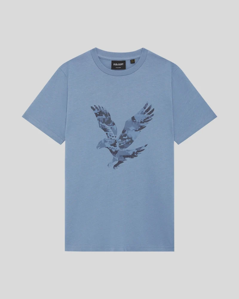 Pixelated Eagle Graphic T-shirt