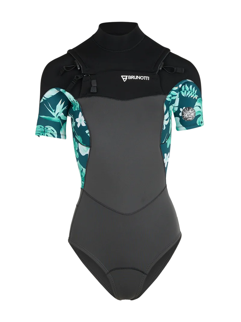 Glow Shorty-2mm Women Wetsuit | Black