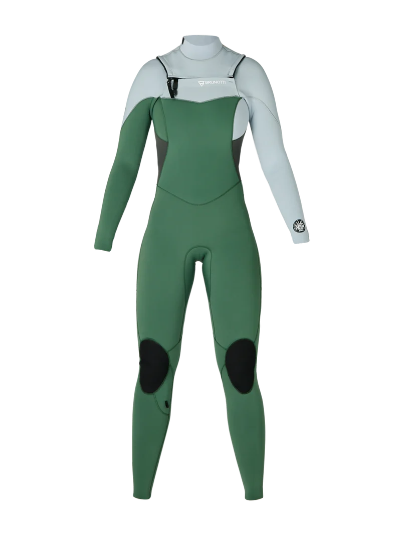 Glow-Fullsuit-3/2mm Women Wetsuit | Green