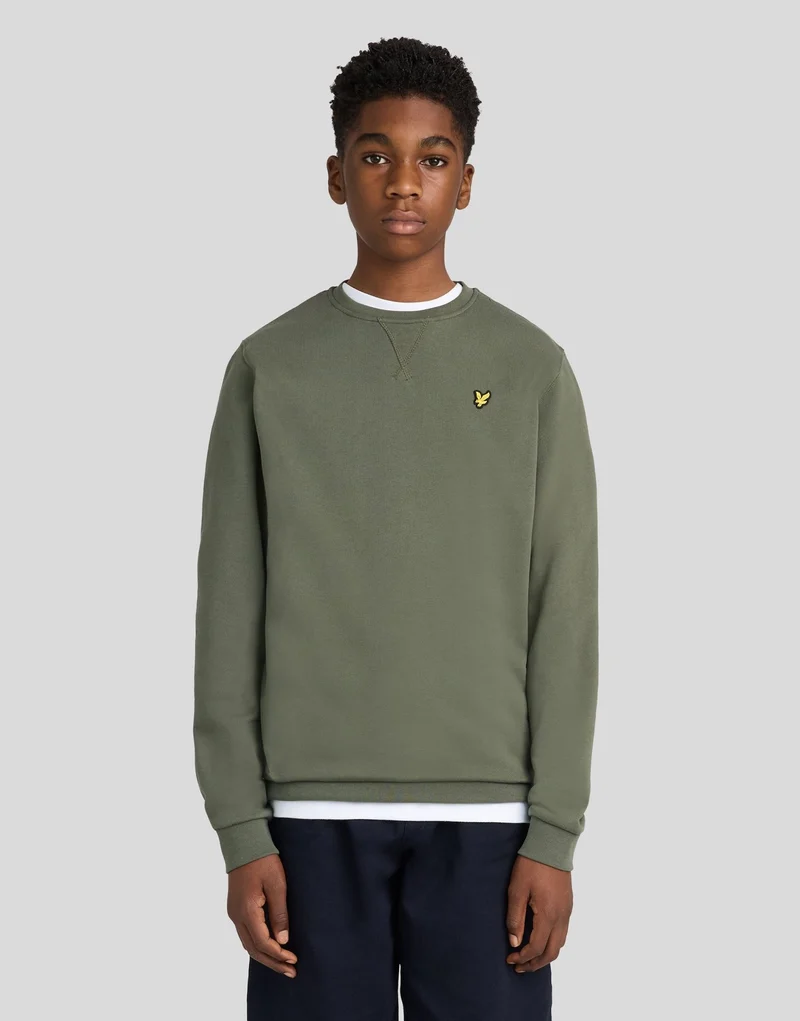 Cotton Crew Neck Sweatshirt