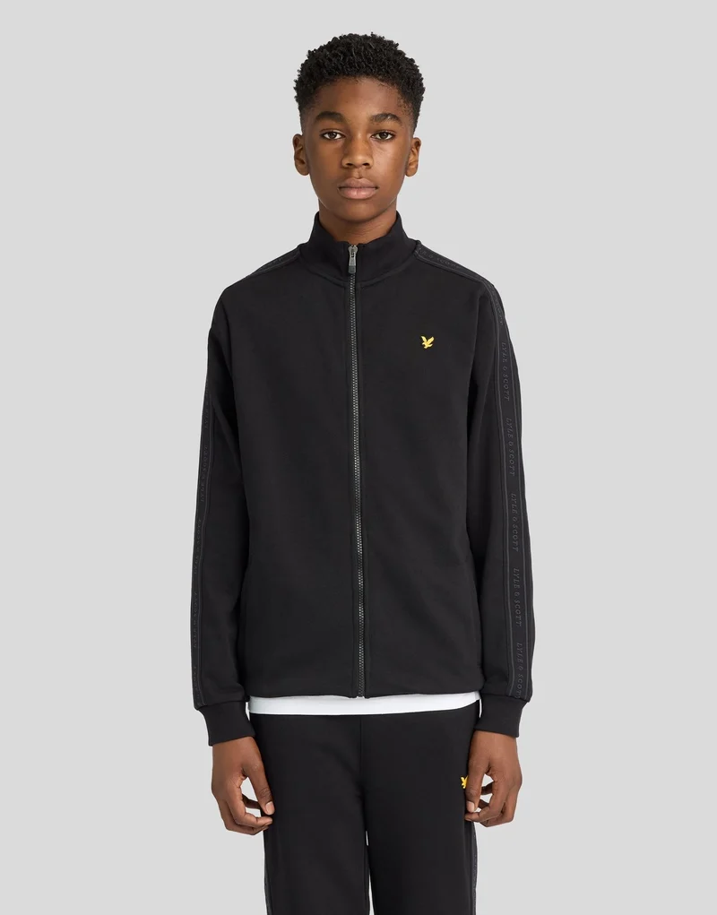 Cotton Jacquard Tape Track Top