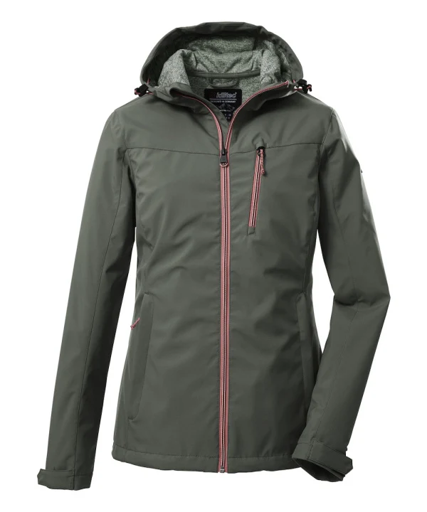 Killtec KOS 89 Softshelljas Dames - Groen