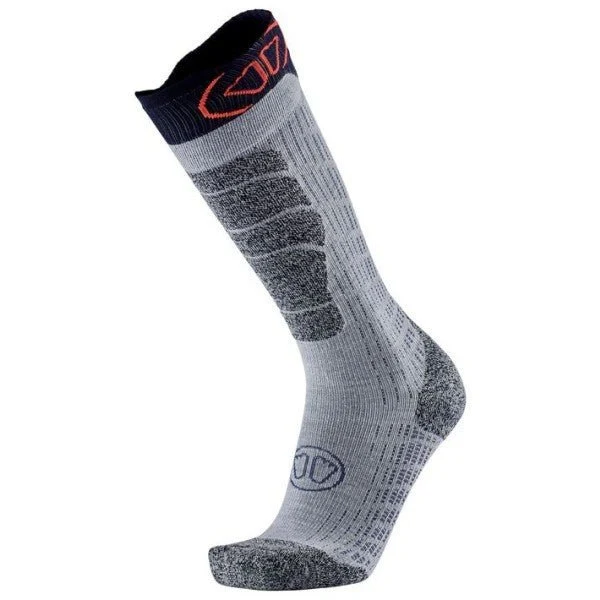 Ski Merinos Socks Grey/Orange