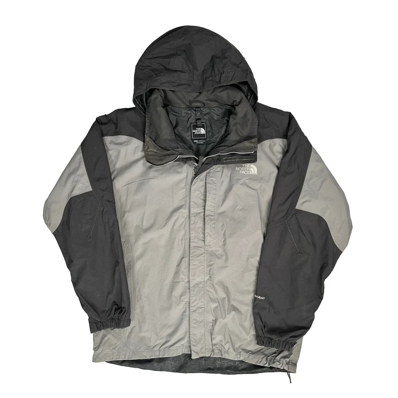 The North Face Waterproof Jacket - XL Grey Nylon
