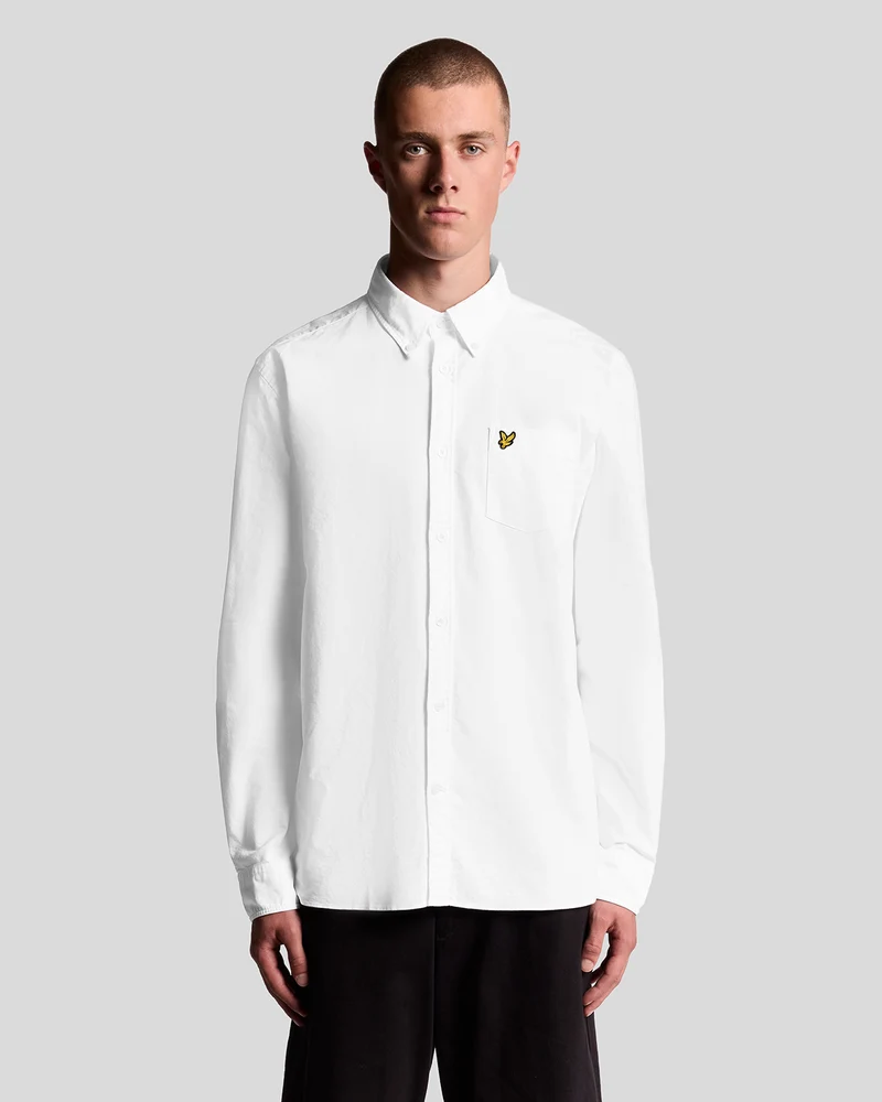 Cotton Button Down Oxford Shirt