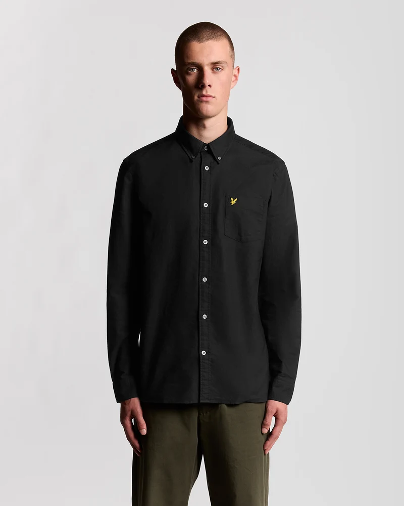 Cotton Button Down Oxford Shirt