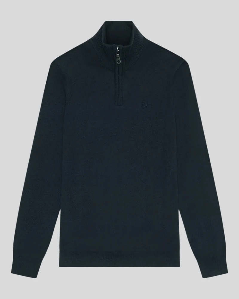 Merino Wool 1/4 Zip Jumper