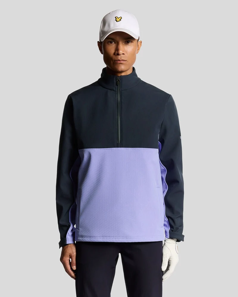 Half Zip Windbreaker Jacket