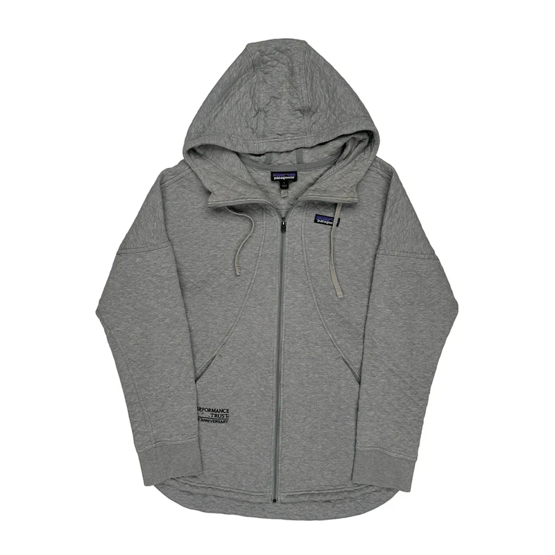 Patagonia Fleece - Large Grey Cotton