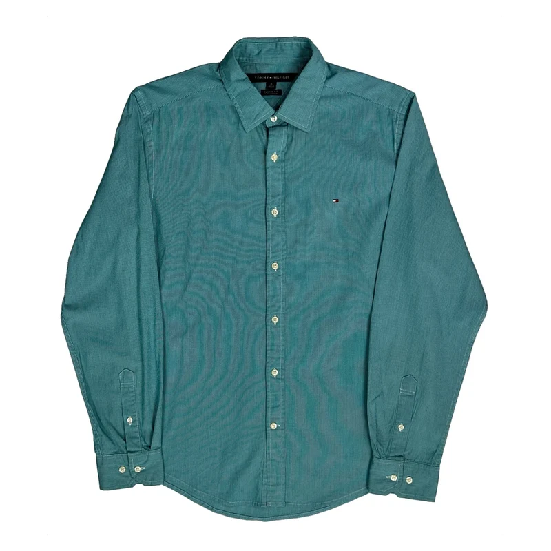 Tommy Hilfiger Shirt - Medium Green Cotton