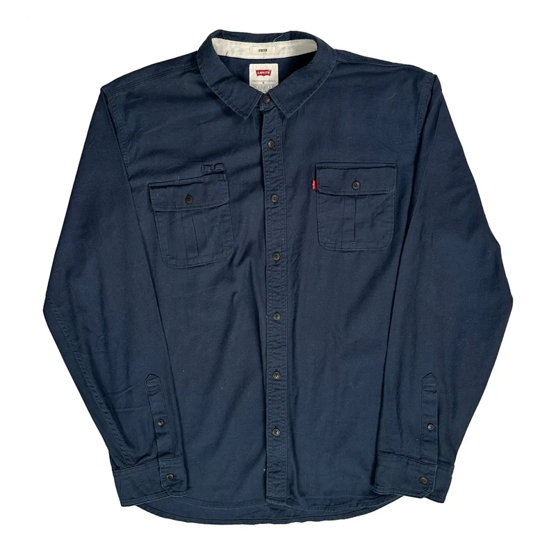 Levis Shirt - XL Blue Cotton