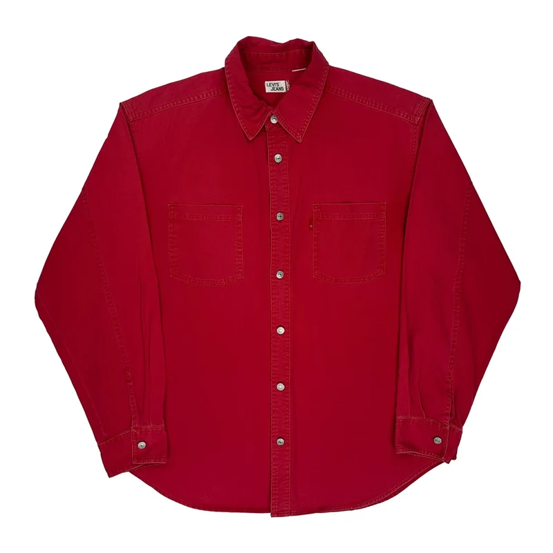Levis Shirt - XL Red Cotton