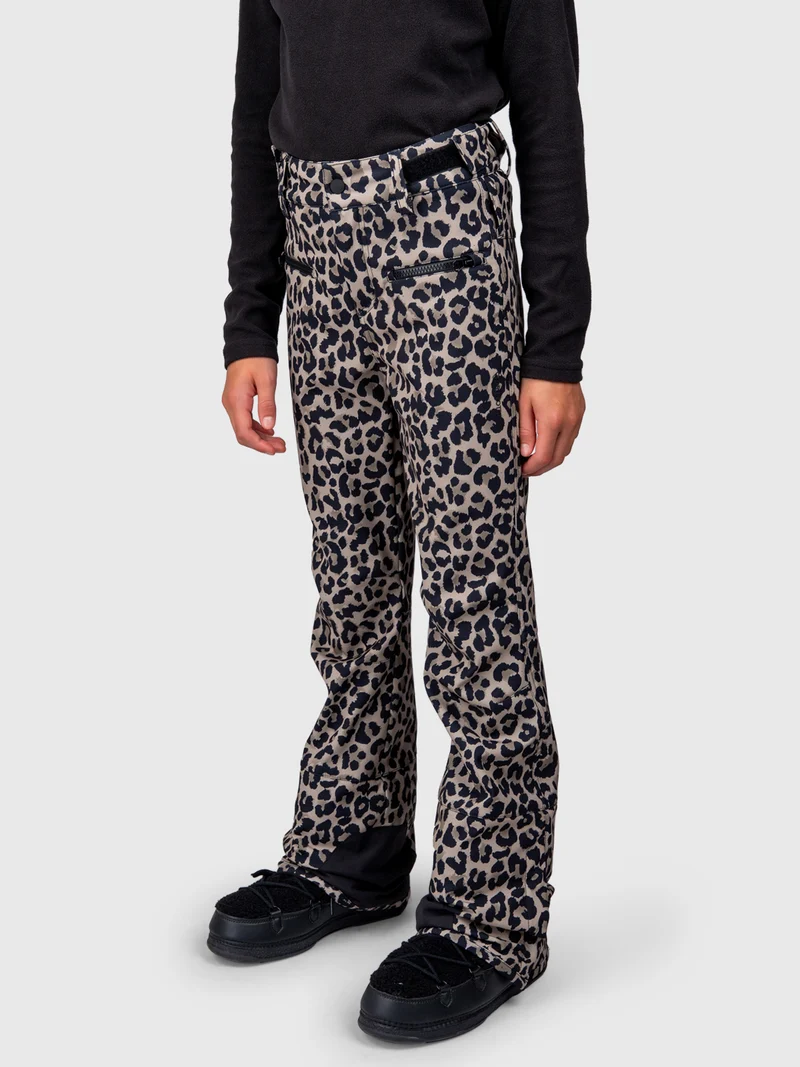 Coldlaky-Print Girls Softshell Pants | Wild Thing Fungi
