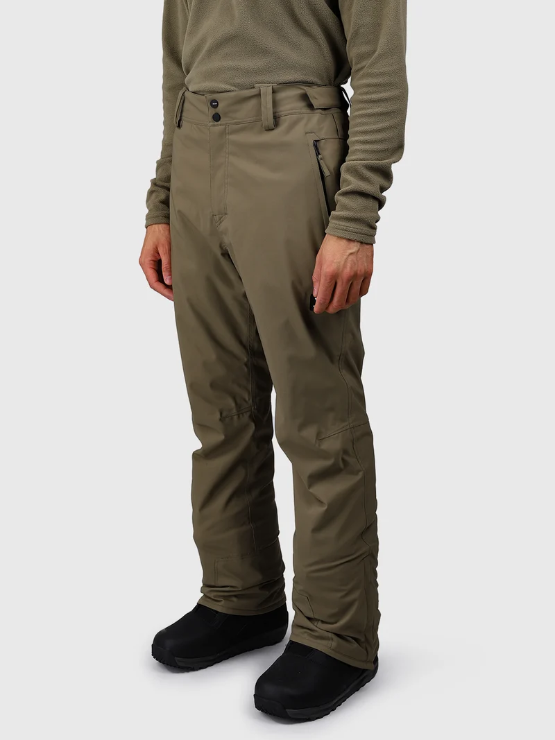 Footrail Men Snow Pants | Dusky Green