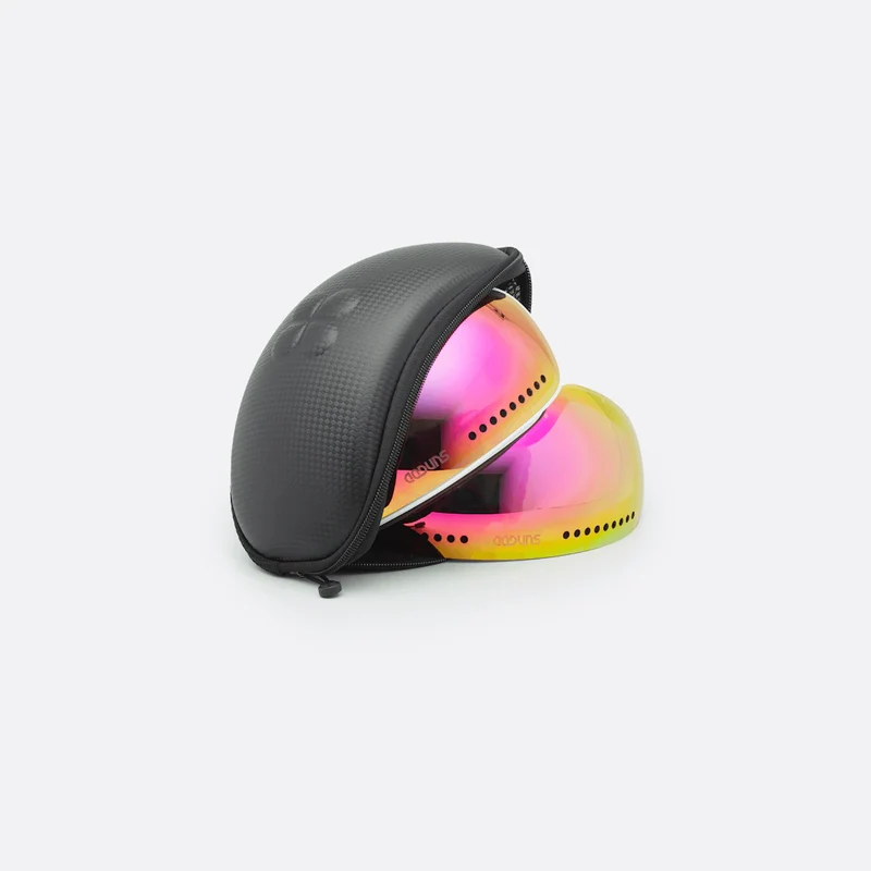 SunGod Snipers Compact Case Skibril/Snowboardbril Beschermhoes - Zwart