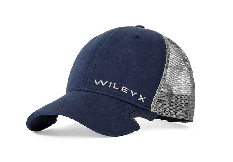 WHS Wiley-X Cap Notch Snapblack Blue/Gray (J908)