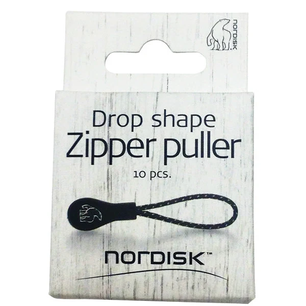 WHS Nordisk Zipper Puller Drop Shape Bear