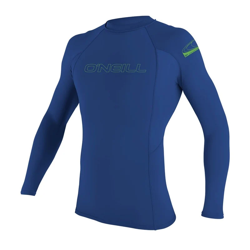 Youth Basic Skins L/S Rash Guard Pacific