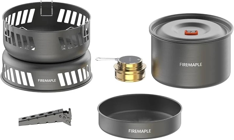 Fire Maple Cooking Kit With Alcohol Burner