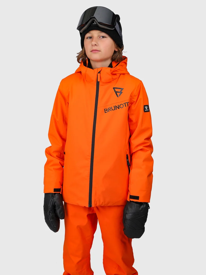 Navigaty Boys Snow Jacket | Punch Orange