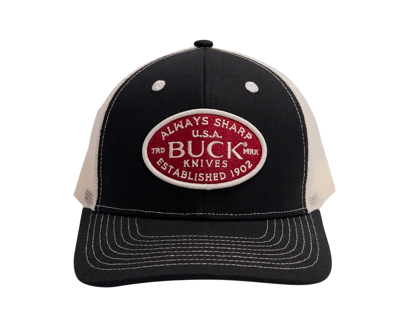 Buck U.S.A. Felt Patch Mesh Snapback