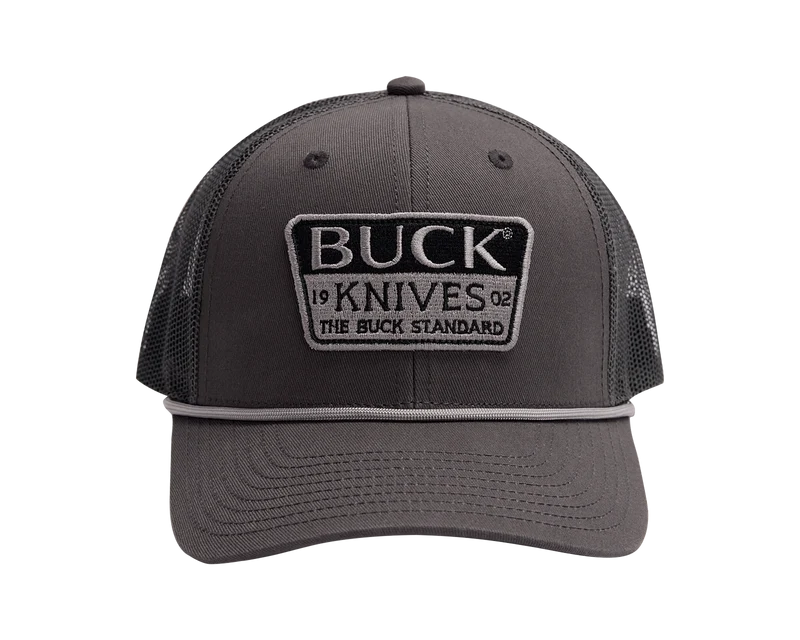 Buck Embroidered Patch Mesh Snapback