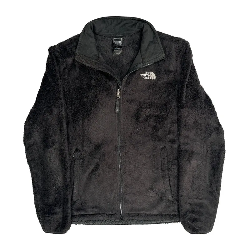 The North Face Fleece Jacket - Large Black Polyester