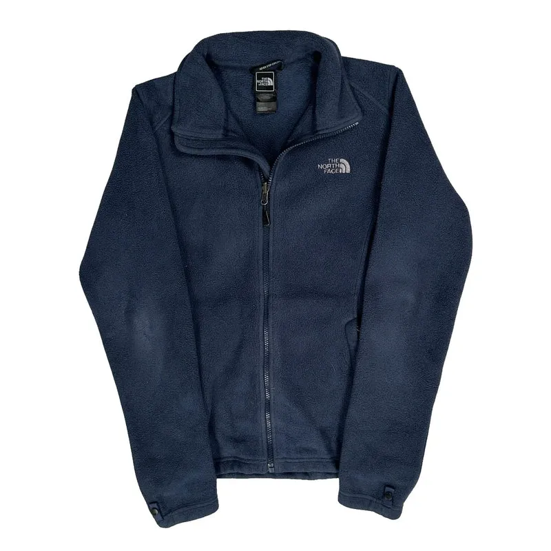 The North Face Fleece Jacket - Small Blue Polyester