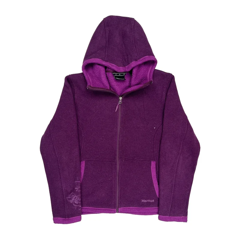 Marmot Hoodie - Medium Purple Polyester