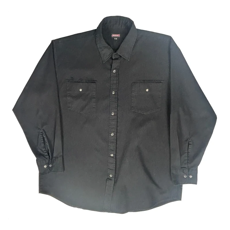 Dickies Shirt - XL Black Cotton