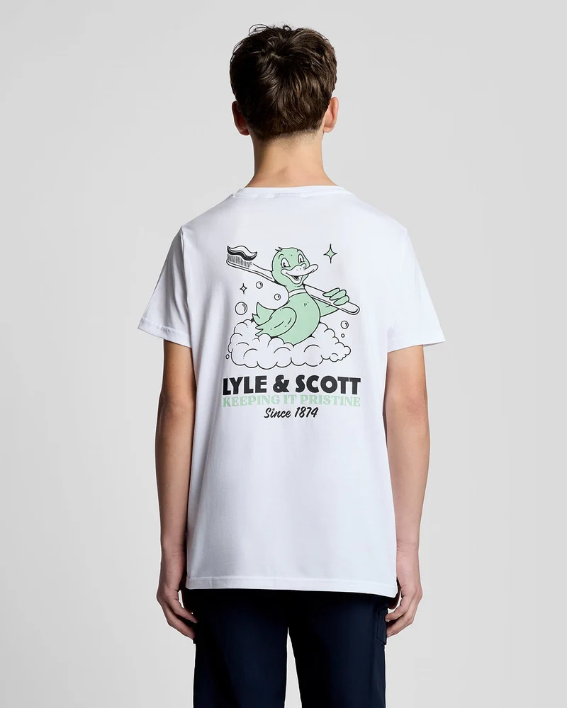 Back Print Graphic T-Shirt