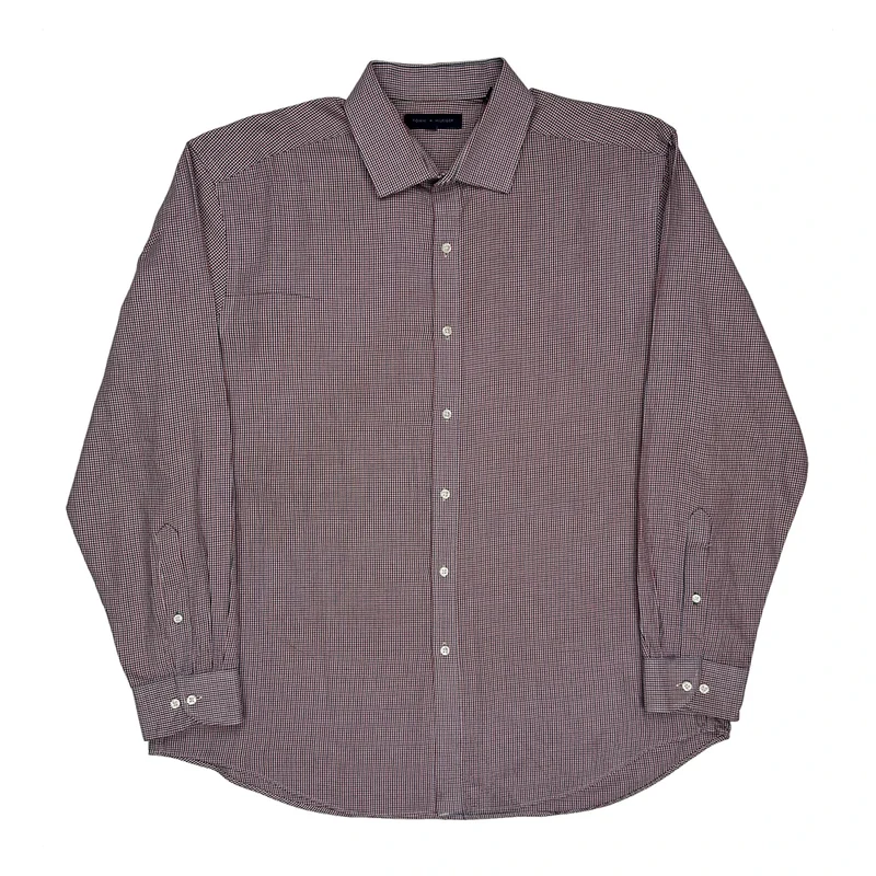 Tommy Hilfiger Checked Shirt - XL Red Cotton
