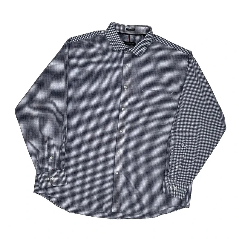 Tommy Hilfiger Checked Shirt - XL Blue Cotton