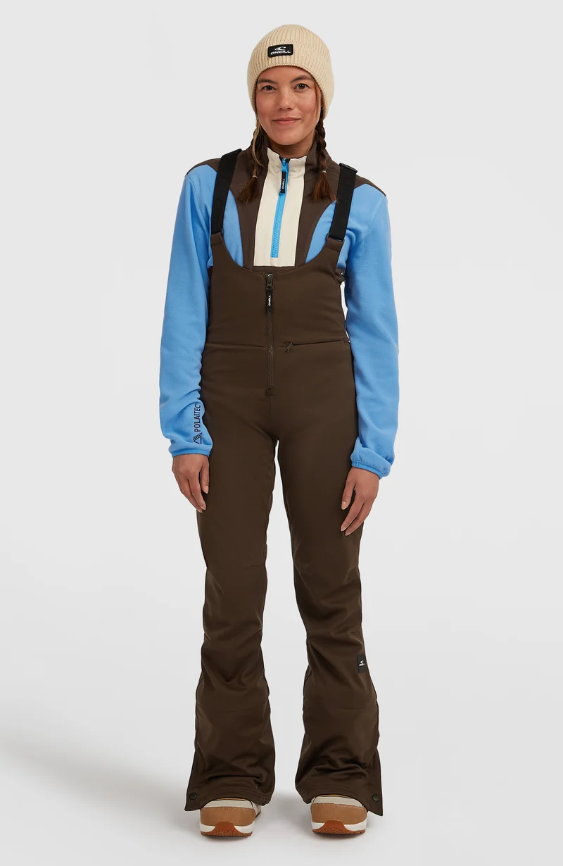 FWC'Cruz Softshell wintersportbroek met bretels | Coffee Bean