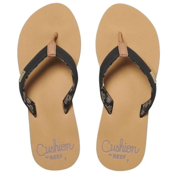 Cushion Sands | Black/Tan
