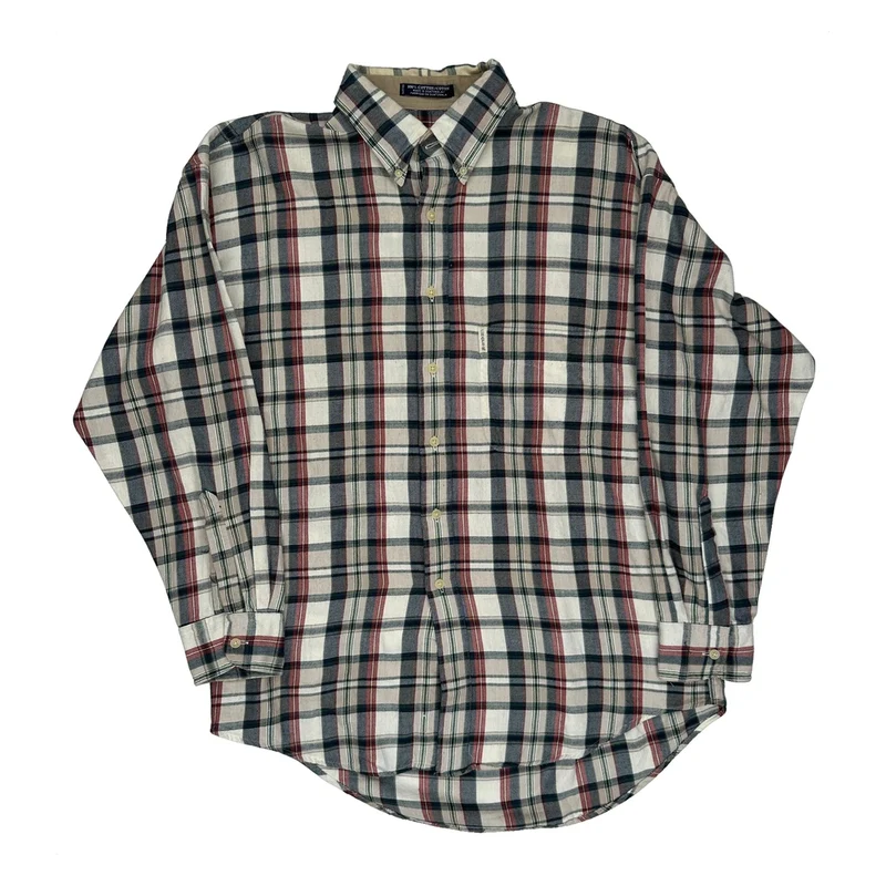 Chaps Ralph Lauren Checked Shirt - Large Multicoloured Cotton