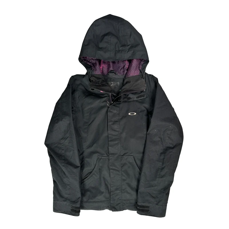 Oakley Ski Jacket - Small Black Polyester