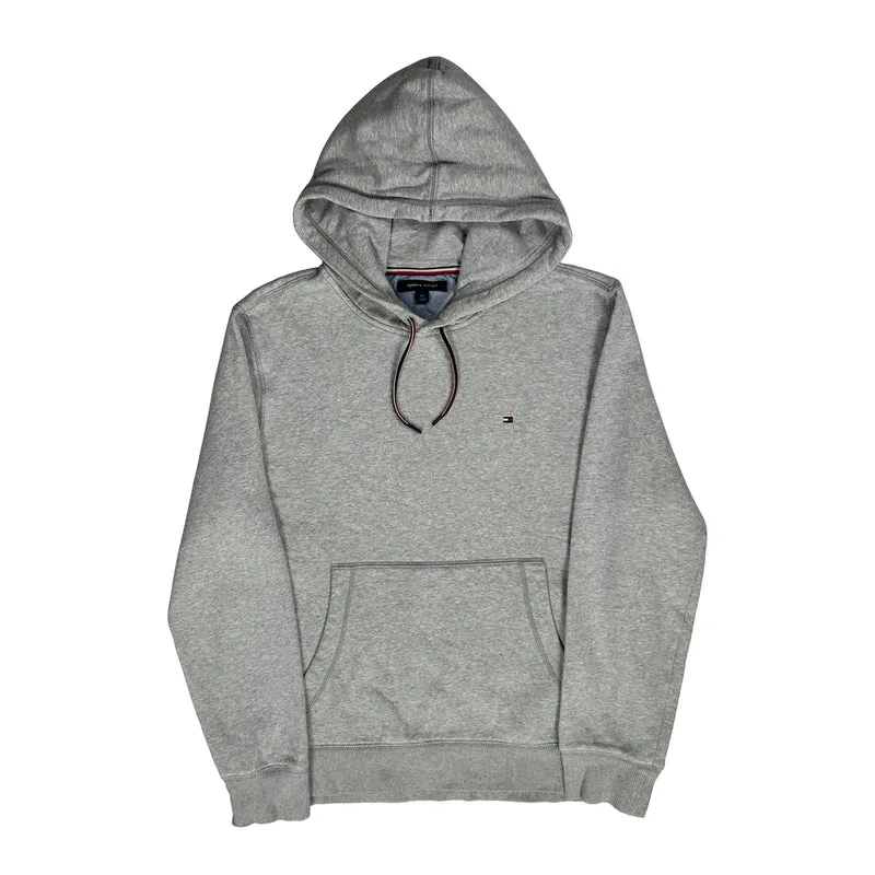 Tommy Hilfiger Hoodie - Large Grey Cotton