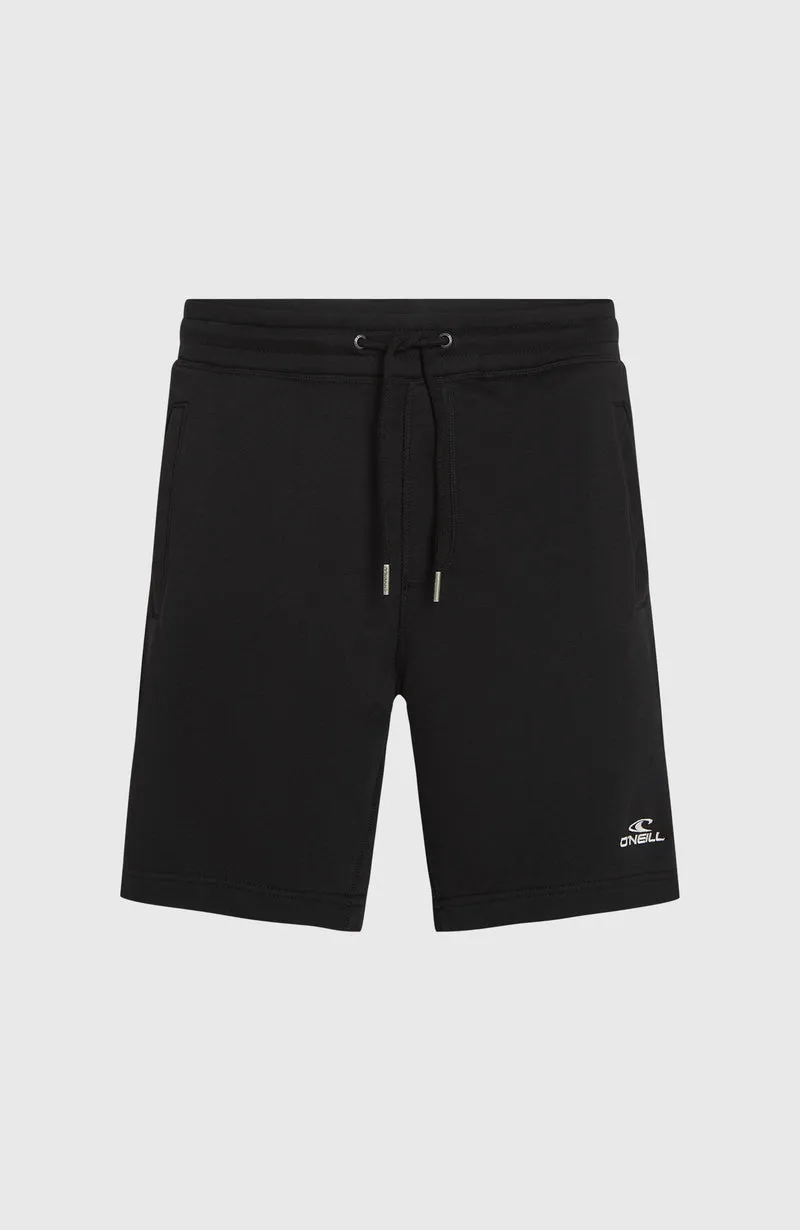 Small Logo sweatshort | Black Out